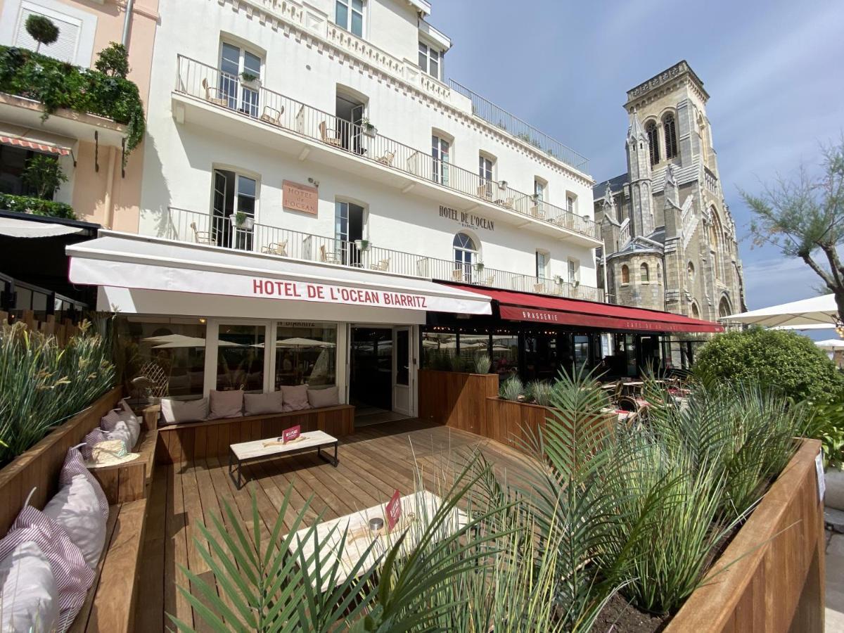 Hotel De L'Ocean Biarritz Exteriör bild