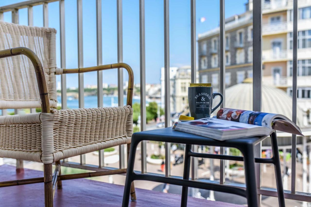 Hotel De L'Ocean Biarritz Exteriör bild